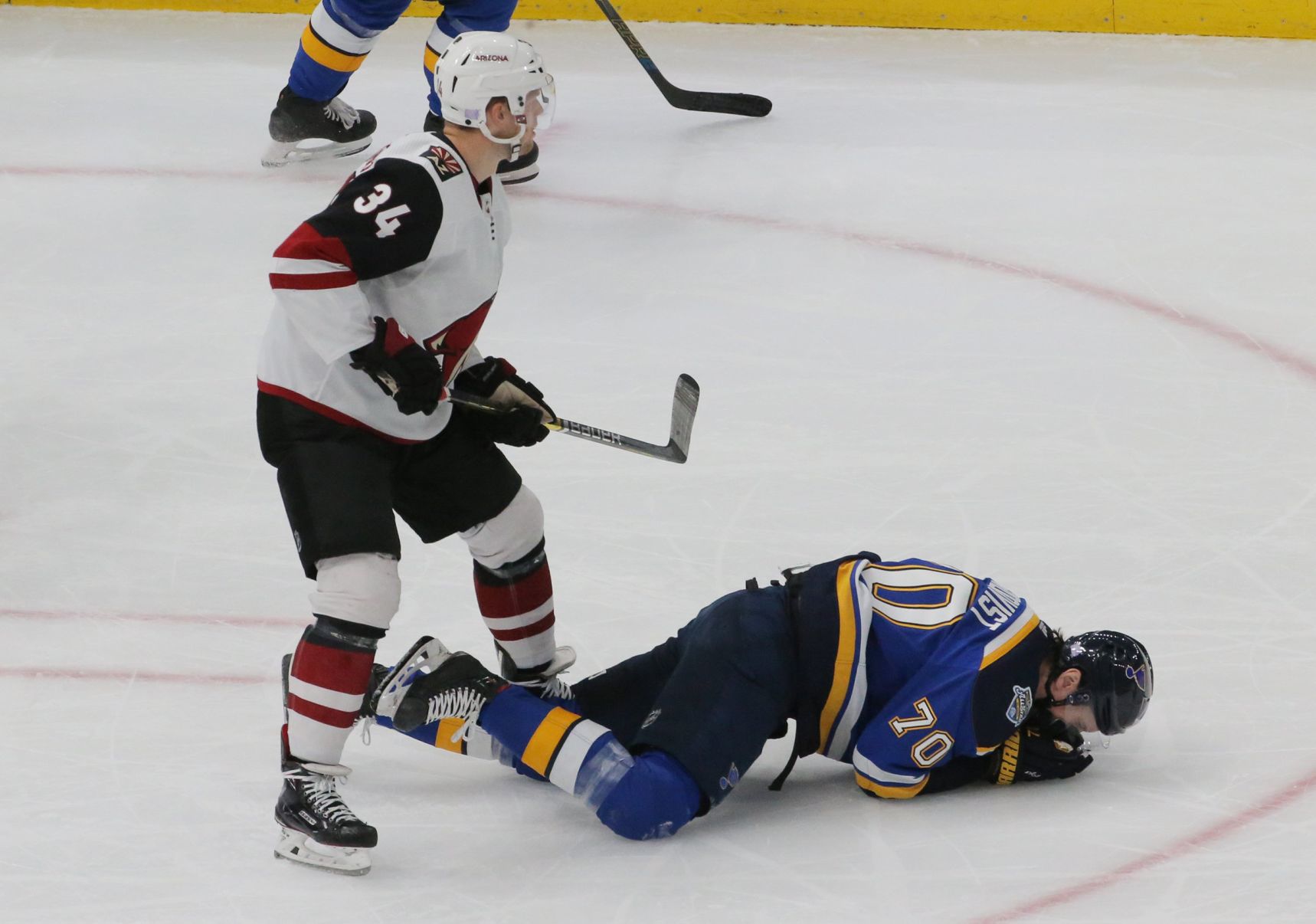 The Blues take on the Coyotes at Enterprise